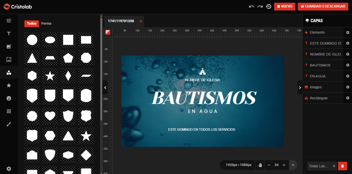 App para diseños de iglesias cristianas